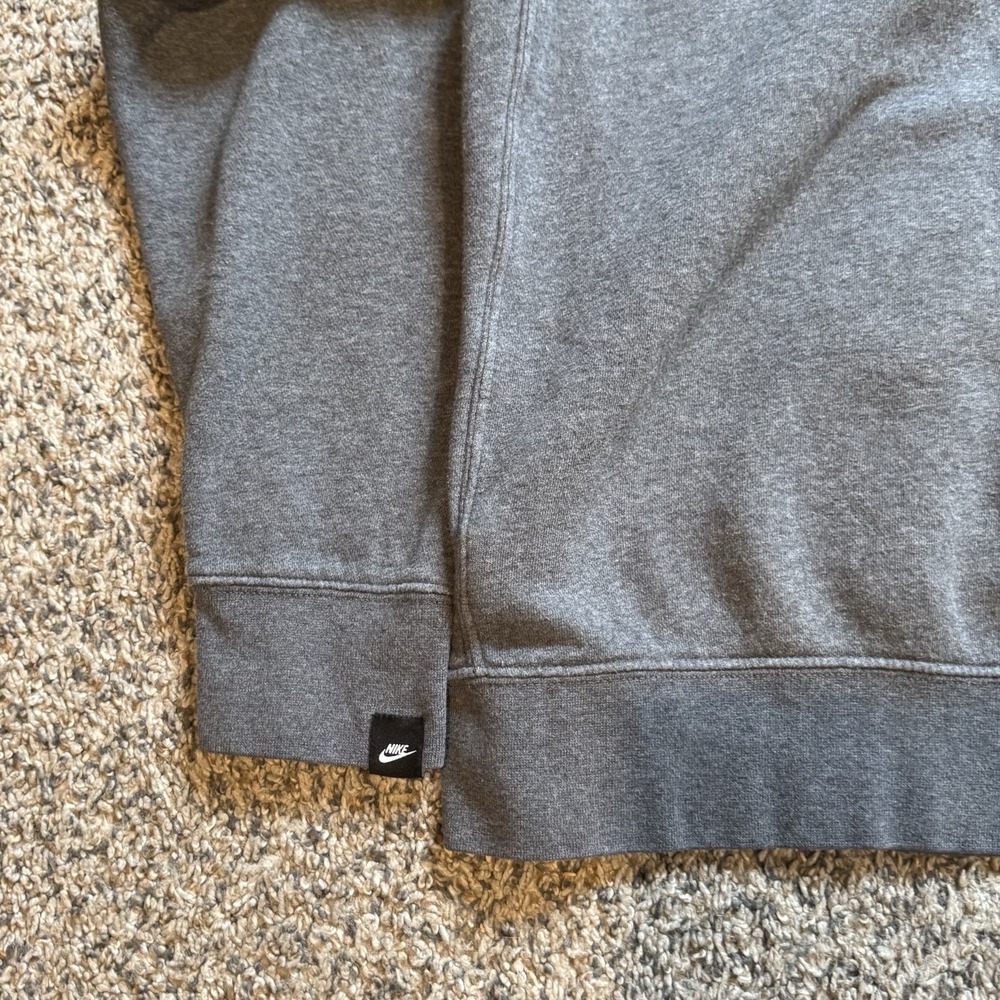 Nike Just Do It Multicolor Logo Men's Hoodie Sweatshirt Size XLarge Grey Gray - Picture 5 of 7